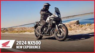 New 2024 NX500 New Experience  Adventure Motorcycle  Honda