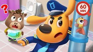 Strange Sound Underground  Police Cartoon  Cartoon for Kids  Sheriff Labrador