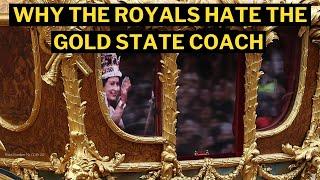 The GOLD STATE COACH  How the monarch travels  Britain’s fairy-tale coach  @HistoryCalling