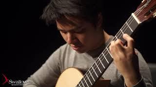 Đặng Ngọc Long Rain Mưa - An Tran playing on a Vietnamese guitar made by Swallow