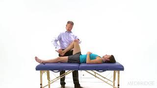 Manual Therapy for Meniscus Tear Knee Flexion - Dan Rhon  MedBridge