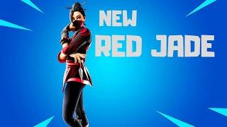 *NEW* RED JADE Skin + Poof emote Fortnite item shop update 10012019
