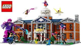 LEGO Marvel 76294 X-Men The X-Mansion Lego Speed Build Brick by Brick