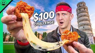 Italy $100 Street Food Challenge Italians Really Eat This??