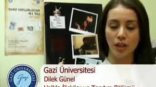 Gazi Üniversitesi İletişim Fakültesi Halkla İlişkiler ve Tanıtım Bölümü Tanıtımı