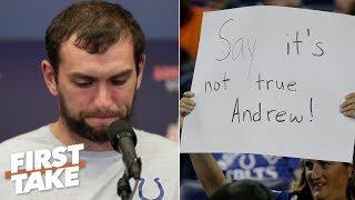 Andrew Luck will be remembered for retiring early – Stephen A.  First Take