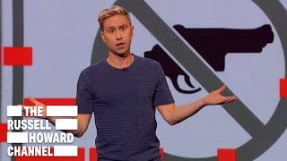 Russell Howard Slams Ridiculous U.S. Gun Laws  The Russell Howard Hour