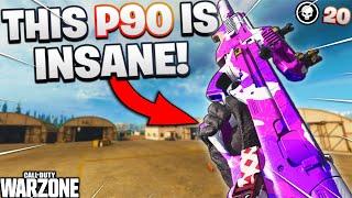 The BEST P90 SETUP In SEASON 6 Of WARZONE *Underrated*  20 Kill Solo Win