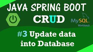 SPRING BOOT  How to edit and update data into MySQL database with REST API in Java Spring Boot