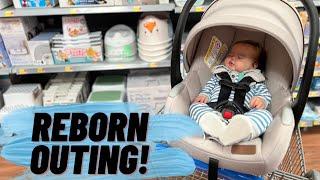 Reborn Baby Outing to Walmart  Reborn Morning Routine #reborn #rebornroleplay #rebornbaby