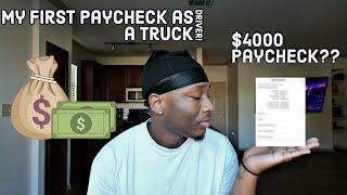 My First Paycheck As A Local Truck Driver  Paycheck Review *Must Watch*