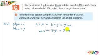 Penerapan Persamaan Linear Satu Variabel