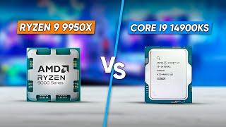 AMD Ryzen 9 9950X Vs Intel Core i9 14900KS  AMD Stepping Up?
