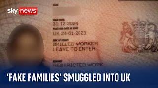 Special Report The fake families being smuggled into the UK