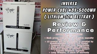 Inverex Power Cube Lithium-Ion Bettray 48V 5000wh Review - UrduHindi