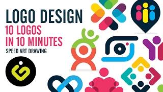 Logo Design 10 Simple Logos In 10 Minutes