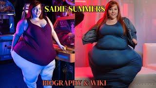 Sadie Summers American SSBBW Instagram Tiktok Influencer Plus Size Fashion Model Biography Wiki