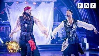 John  & Johannes Paso Doble to He’s A Pirate  The Final  BBC Strictly 2021