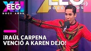 EEG 12 años Raúl Carpena venció a Karen Dejo