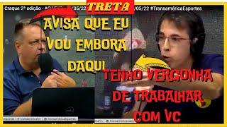 RÁDIO TRANSAMÉRICA SP a MAIOR TRETA DO RÁDIO ESPORTIVO   KALIL X THOMAS RAFAEL