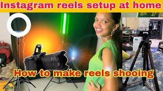 Instagram reels setup at home  how to make reels shooting