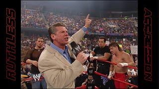 Mr. McMahon wants to see Ruthless Aggression  WWE RAW 2002 1