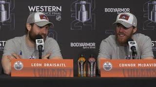 POST-RAW  Leon Draisaitl Connor McDavid 06.02.24