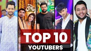 Top 10 youtubers in Pakistan 2023  Pakistan ka top 10 YouTube channel  Data Status & Information