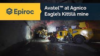 Avatel at Agnico Eagles Kittilä mine