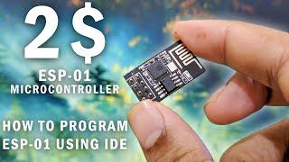 Getting Started with ESP8266 ESP-01 module  How to program ESP-01 module