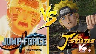 JUMP FORCE Naruto Uzumakis New Moveset Then and Now J-Stars Comparison