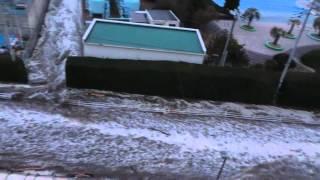 Tsunami in Hasunume Chiba Prefecture