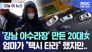 오늘 이 뉴스 강남 아수라장 만든 20대女 엄마가 택시 타라 했지만.. 2024.11.04MBC뉴스