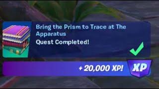 Fortnite - Bring the Prism to Trace at The Apparatus - Chapter 4 Season 3