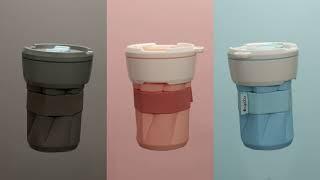 Are you looking for a collapsible cup? MuC My useful Cup ® by up2u Made and Designed in Germany