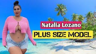 Natalia Lozano Wiki Biography Brand Ambassador Age Lifestyle Facts  Curvy Plus Size Model 