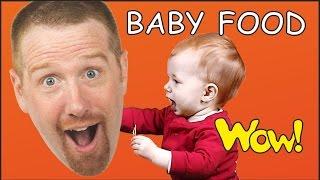 Baby Food  English Short Stories for Kids  Baby Steve and Maggie  Wow English TV  Cartoon Story