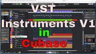 VST Instruments V1 in Cubase