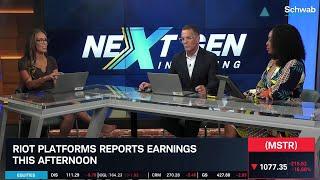 MSTR Earnings Loss & RIOT Earnings Ahead