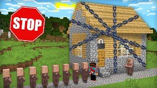 ПОЧЕМУ ЖИТЕЛЬ НИКОГО НЕ ПУСКАЕТ В ЭТОТ ДОМ В МАЙНКРАФТ  Компот Minecraft