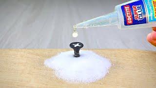 ¡Superpegamento y bicarbonato de sodio milagroso