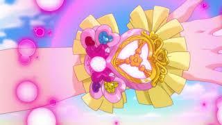 Hugtto Precure  Cure Yell Final Transformation ep 48  English Fandub 