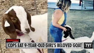 Cops Barbecue 9-Year-Old Girls Beloved Goat