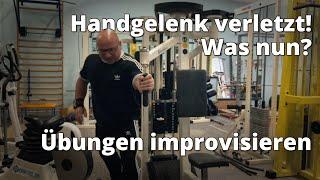 Improvisation bei Verletzungen im Kraftsport speziell beim Handgelenk - Powerlifter 56 Jahre