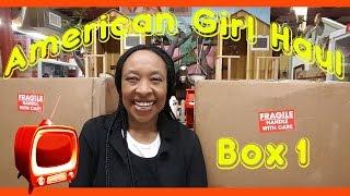 AMERICAN GIRL Doll HAUL - Box.1 so much unexpected goodies