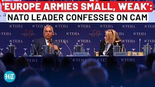 Amid Putin Threat NATO Leader Exposes Europe Military Weakness Pitches Russia-Ukraine Talks