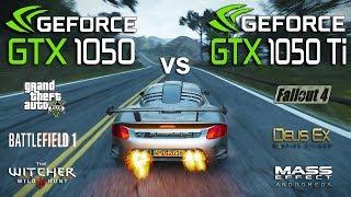 GTX 1050 vs GTX 1050 Ti Test in 7 Games