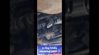 mechanic hacks o-ring tricks universal joint  #car #mechanic #tips #tools TjAutoCare #shorts