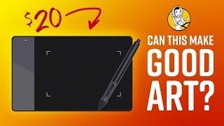 Can the World’s Cheapest Drawing Tablet Make Good Art? Huion 420