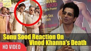 Sonu Sood Reaction On Vinod Khannas Death  He Was A Great Actor  Viralbollywood